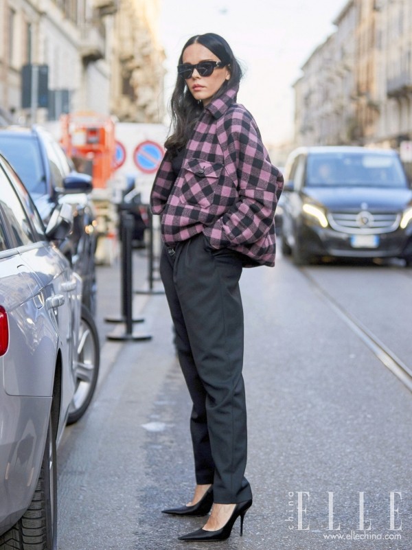 厚衬衫当外套,可“盐”可“甜”