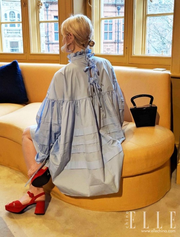 2019���һ�����е�ȹ�ӣ�smock dress��